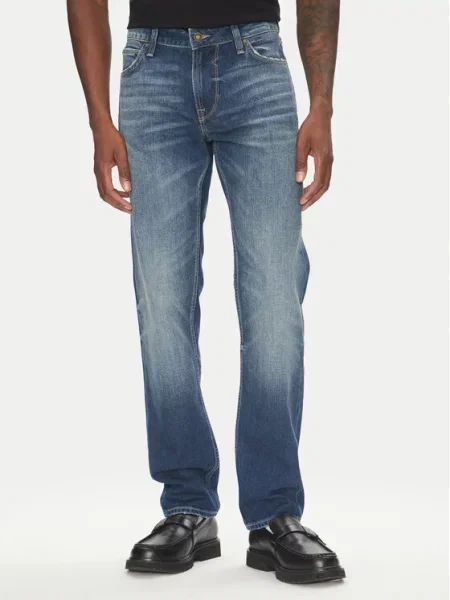 Guess Džinsai Slim Tapered Fit mėlyna