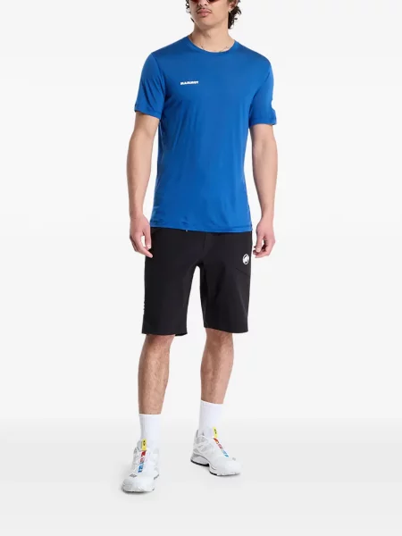 Scurt tricou Mammut cu imagine albastru