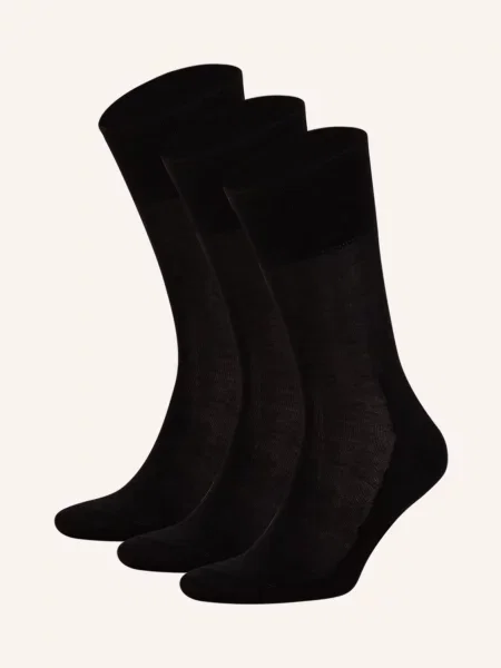 Falke Ponožky Taigo Sada 3 Párů black černé