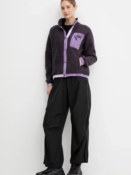 Флісова кофта Helly Hansen IMPERIAL однотонна фіолетовий