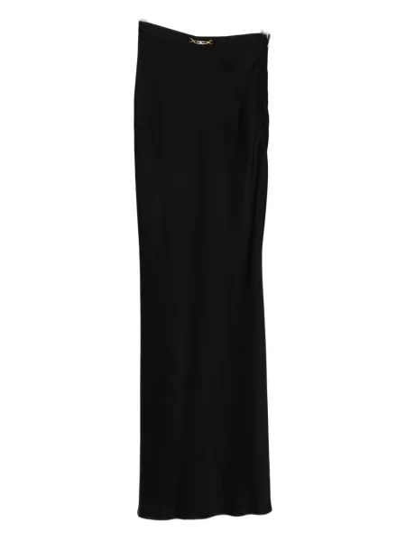 Spódnica maxi Elisabetta Franchi czarna