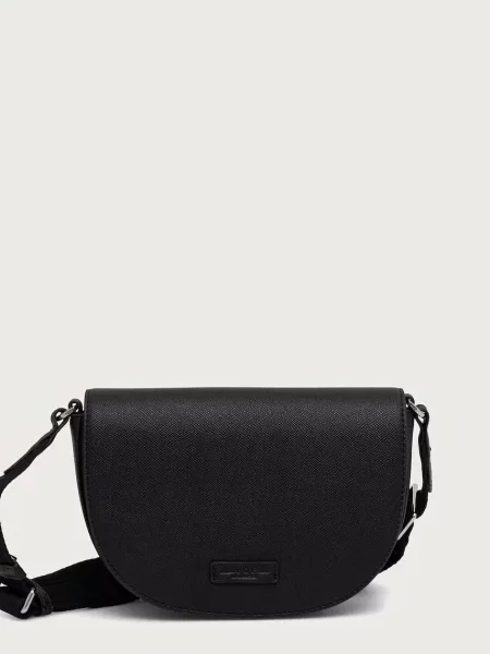 Marc O'Polo geantă crossbody pentru femei cu imitație de piele negru