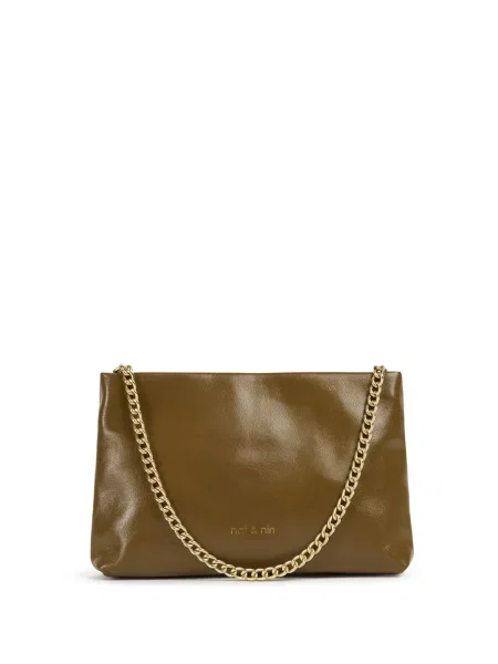 Nat&Nin Pisemska torbica MOLLY' rjava