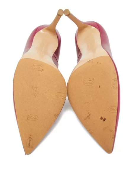 Pantofi cu toc Gianvito Rossi din piele roz