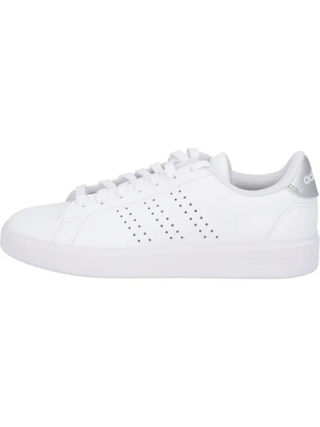 ADIDAS SPORTSWEAR Nizke superge Advantage srebrna bela