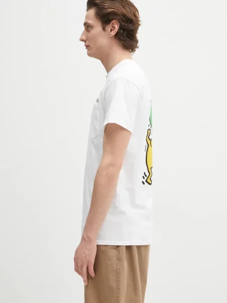 Футболка Wacko Maria x Keith Haring з принтом білий
