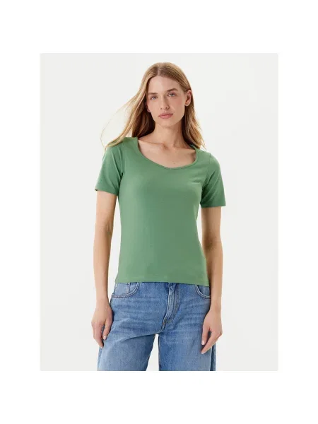 United Colors Of Benetton Majica Slim Fit zelena
