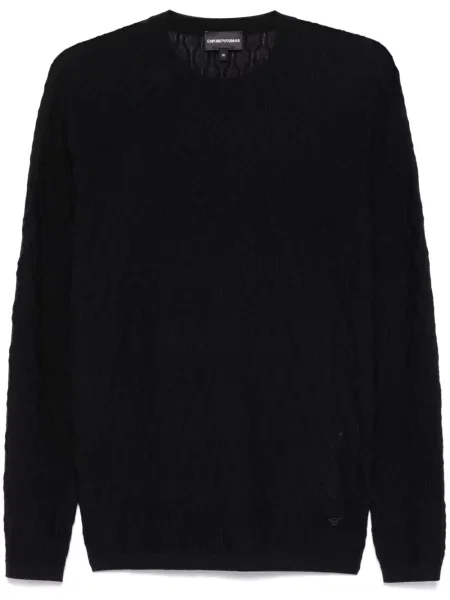 Pulover Emporio Armani albastru