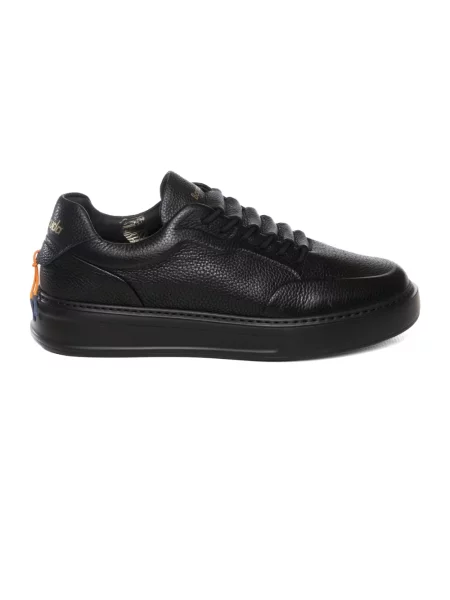 Sneakersy Barracuda skórzane czarne