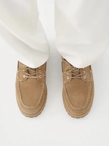 Vagabond Shoemakers női velúr mokaszin JOSLYN bézs