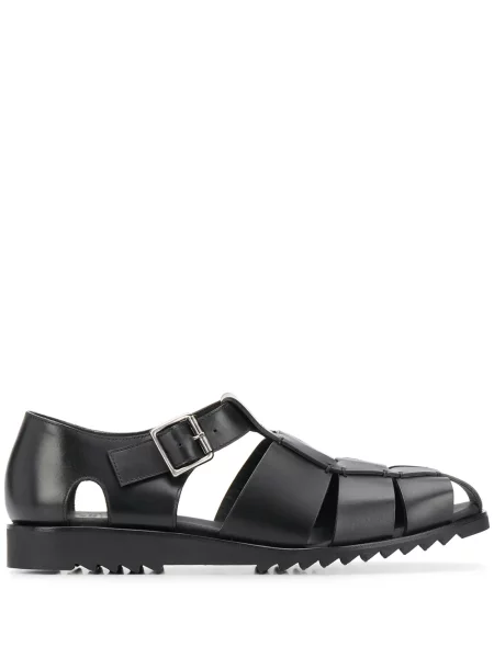 Sandale Paraboot cu cataramă negru