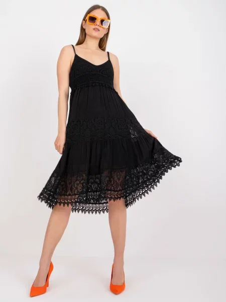 Rochie Och Bella de costum negru