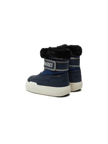 Moon Boot Sniego batai Junior Park Strap Tamsiai mėlyna