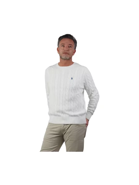 Sweter Polo Ralph Lauren biały