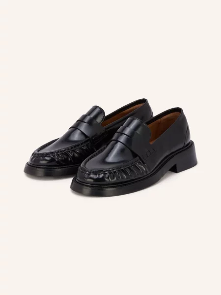 Billi Bi Penny Loafers schwarz czarne