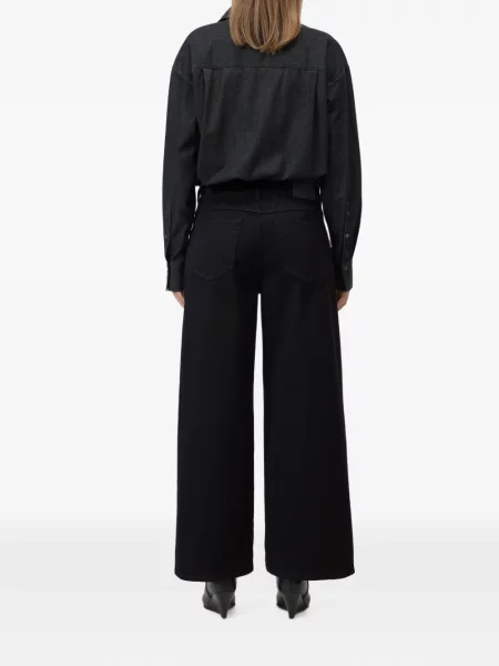 Blugi cu picior larg Closed negru