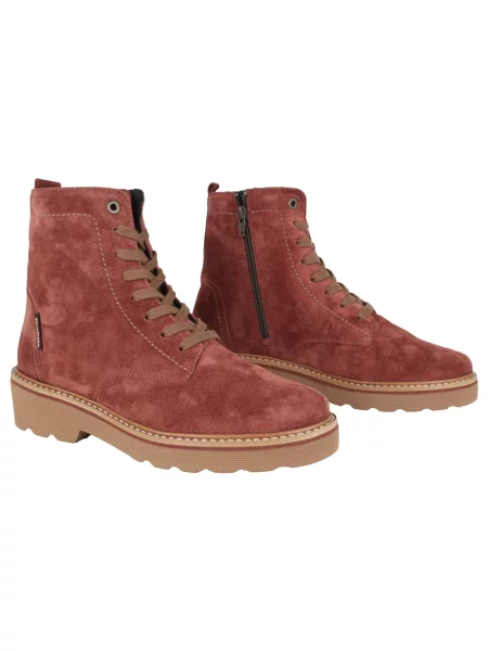 Botki Mephisto zamszowe czerwone