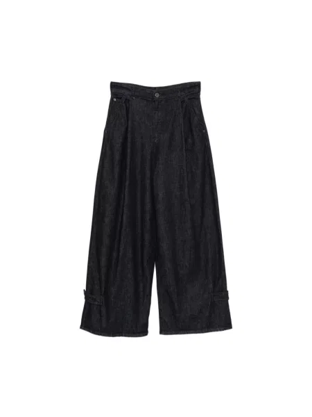 Spodnie Emporio Armani niebieskie