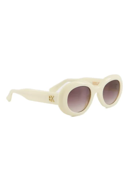 Ochelari de soare Emmanuelle Khanh alb