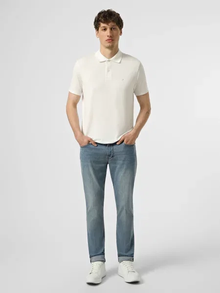 Зауженные джинсы Emporio Armani голубой