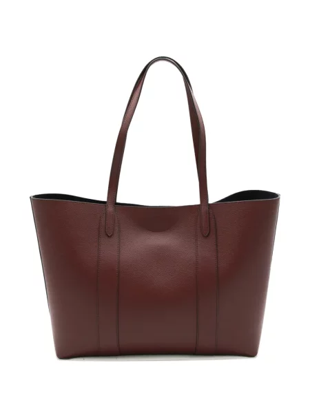 Geantă shopper Mulberry din piele roșu