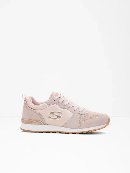 Sneakersy Skechers z pianką memory różowe