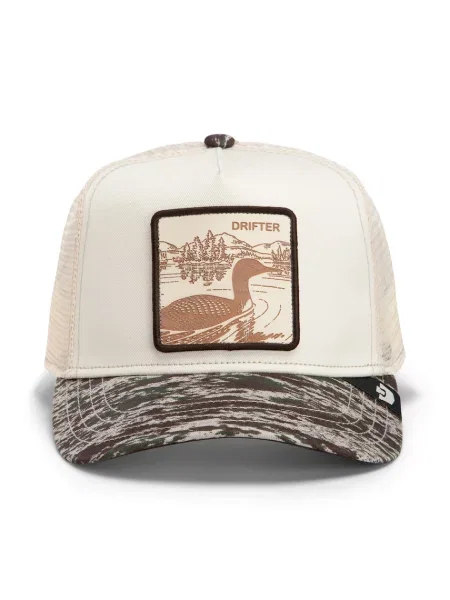 Goorin Bros czapka z daszkiem trucker Camo Engraved Duck beżowa