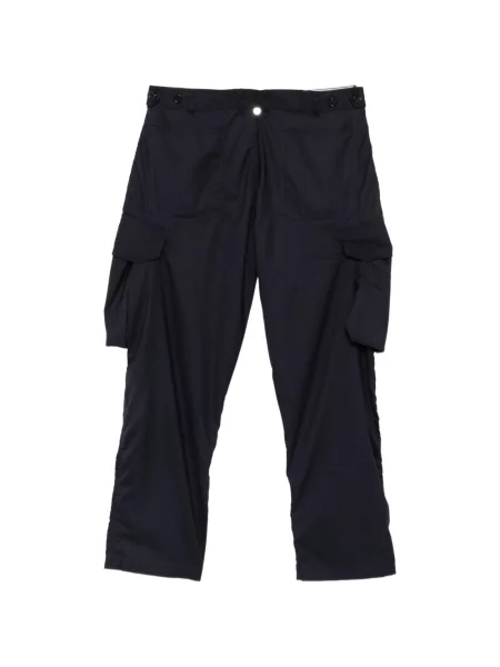 Ριγέ παντελόνι cargo Comme Des Garçons Homme μπλε