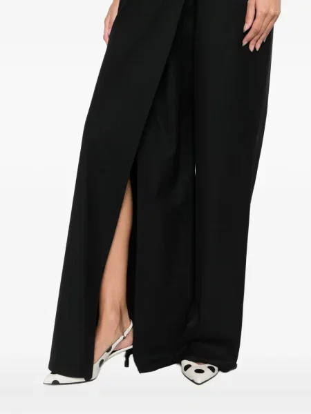 Rochie Moschino cu două rânduri de nasturi cu gât halter negru