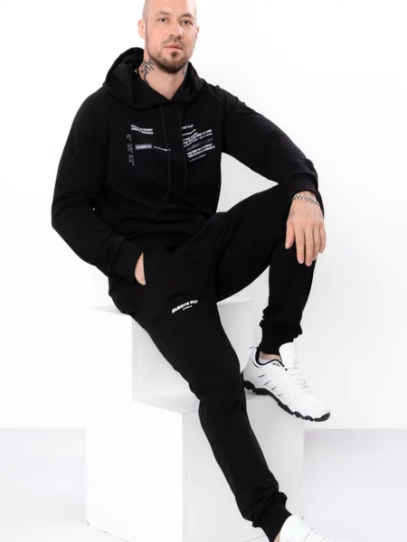 Спортивний костюм Носи своє чорний