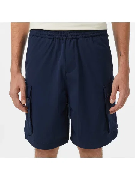 Lacoste Szorty Relaxed Fit granatowe