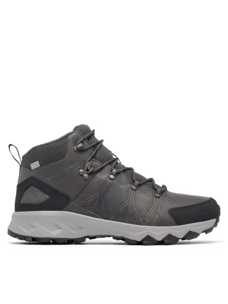 Παπούτσια πεζοπορίας Columbia Peakfreak II Mid Outdry Leather γκρι