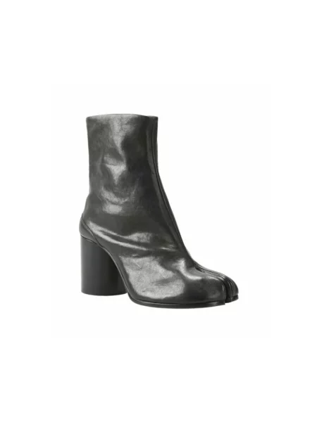 Buty do kostki Maison Margiela skórzane czarne