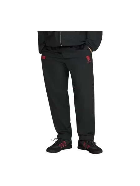 Spodnie dresowe Adidas do biegania czarne