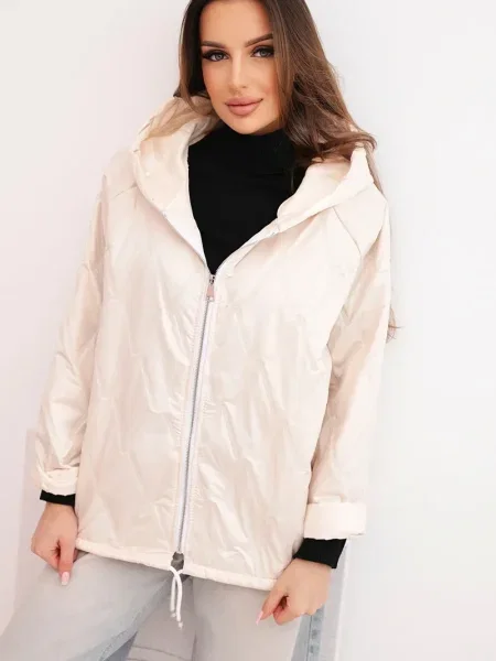 Kurtka z kapturem Kesi Włoski z kapturem czarna