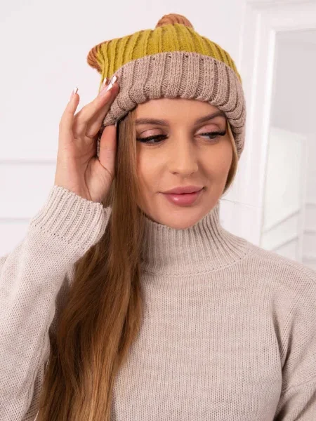 Șapcă Kesi din fleece bej