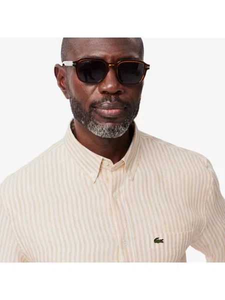 Рубашка Lacoste желтая