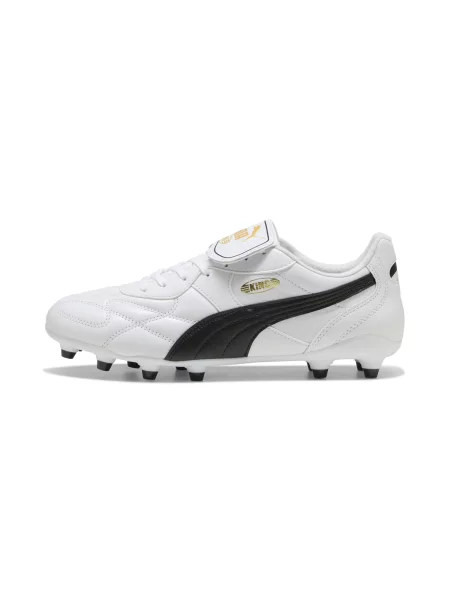 PUMA Buty piłkarskie unisex KING TOP FG/AG Buty 44 biały