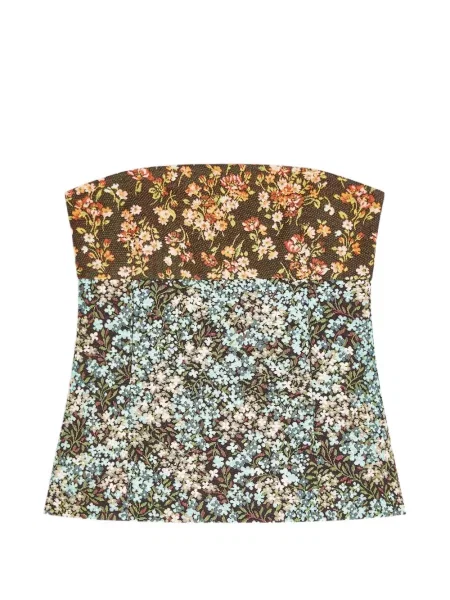 Top Dries Van Noten albastru