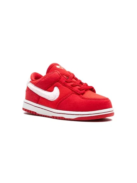 Sneakersy dziecięce Nike Dunk czerwone
