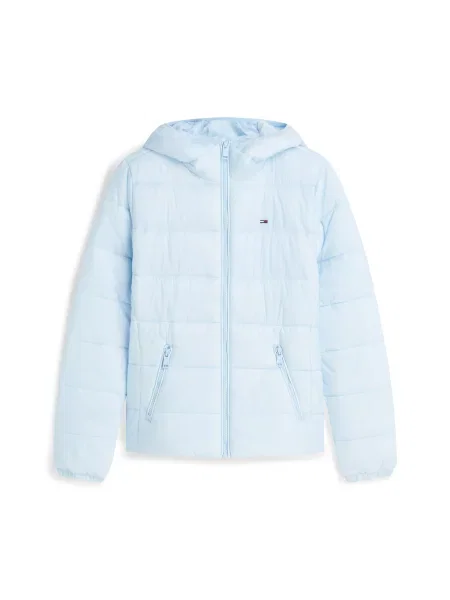 Tommy Jeans Geacă de primăvară-toamnă azuriu