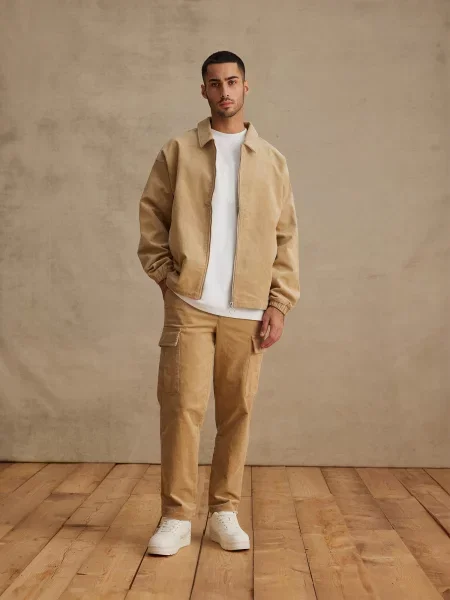 DAN FOX APPAREL Cargo nadrágok Mattis bézs