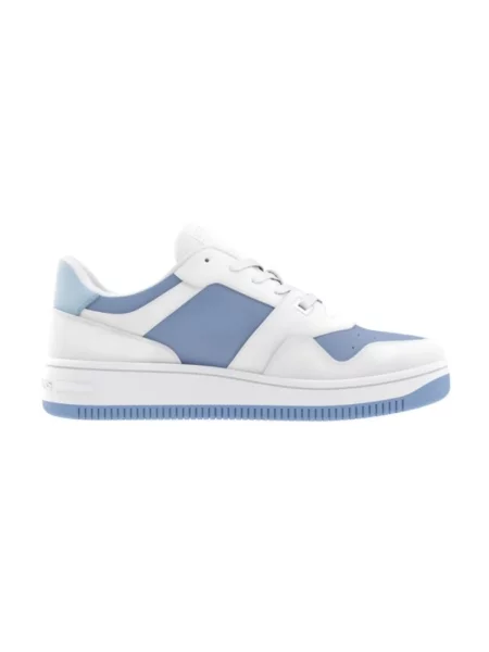 Sneakersy Tommy Jeans skórzane retro