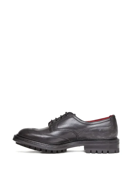 Šněrovací krajkový derby Tricker's černý