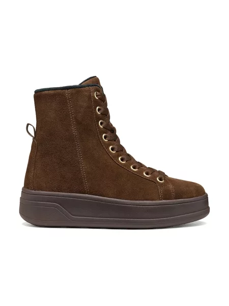 Botine Geox din piele maro