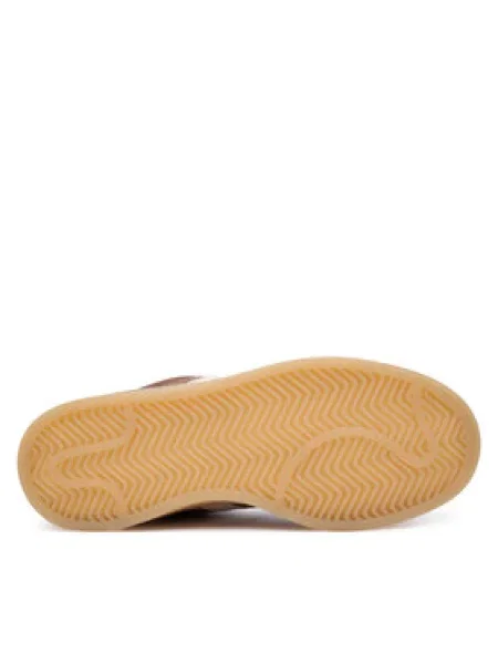 ADIDAS ORIGINALS Niske tenisice Campus zeleno / vuneno bijela smeđa