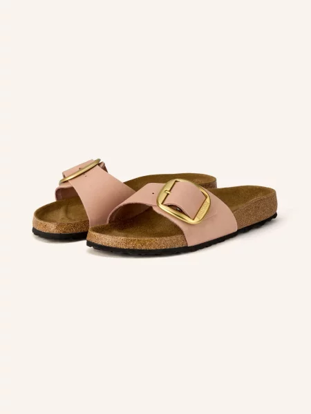 Birkenstock Klapki Madrid Big Buckle pink różowe