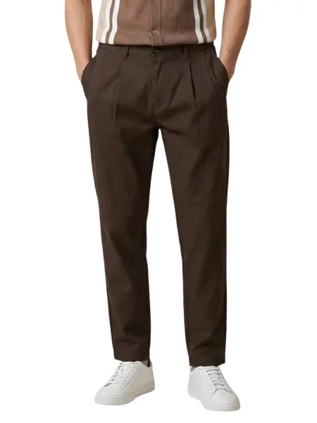 Kalhoty Gianni Lupo bílé