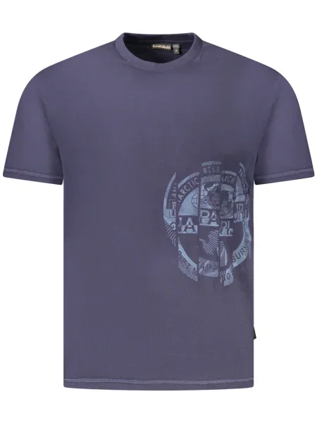 Tricou Napapijri scurt albastru
