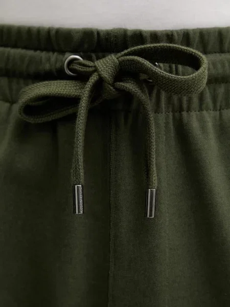 Спортивні штани Michael Kors однотонні зелений